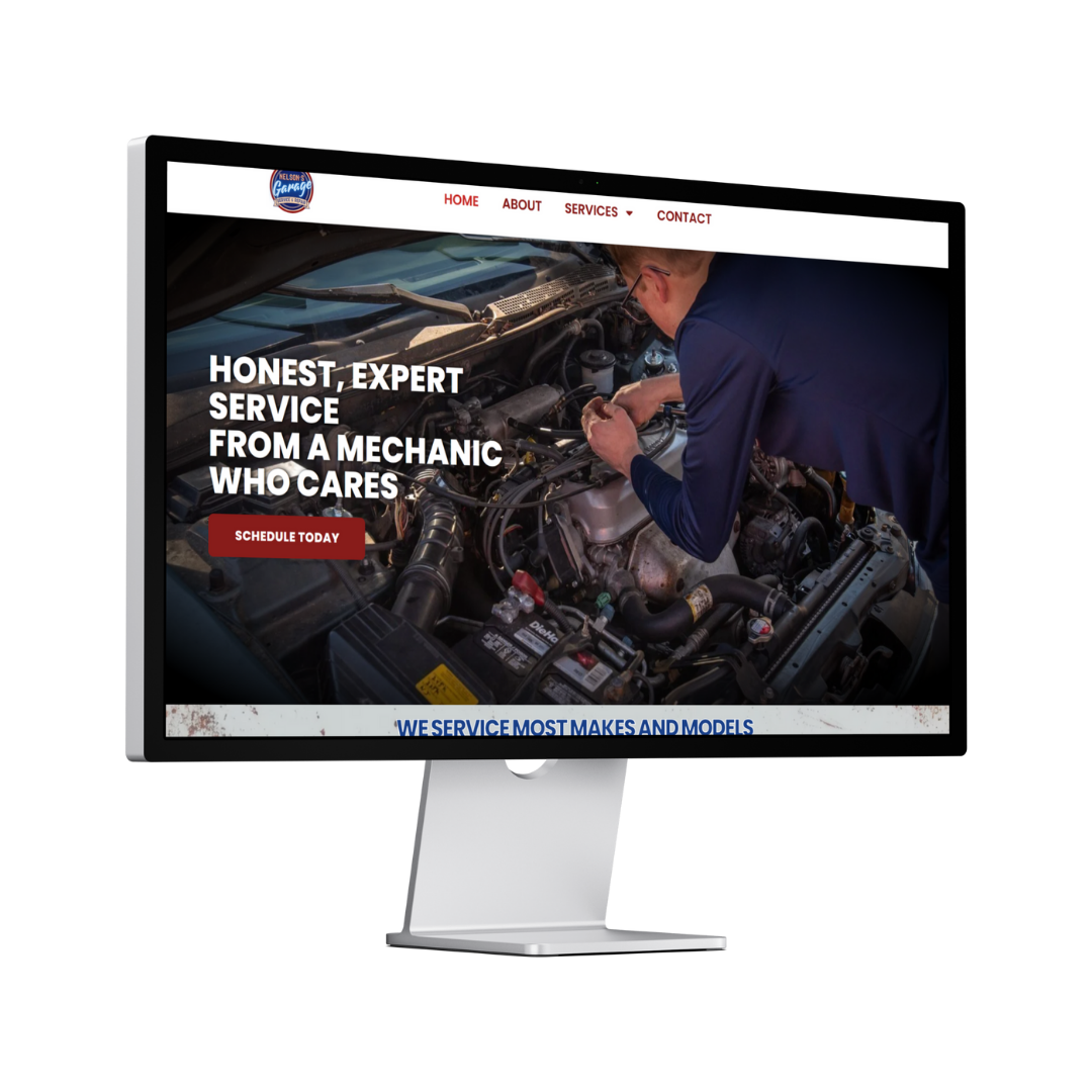 TechArmor website design mockup