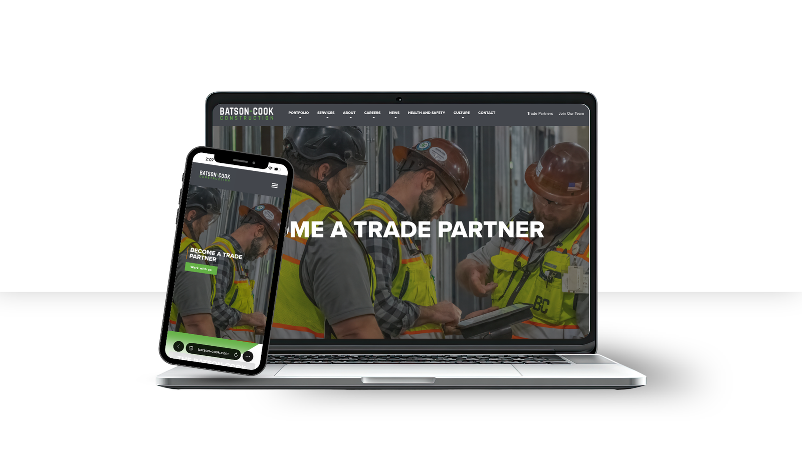 Batson-Cook website design